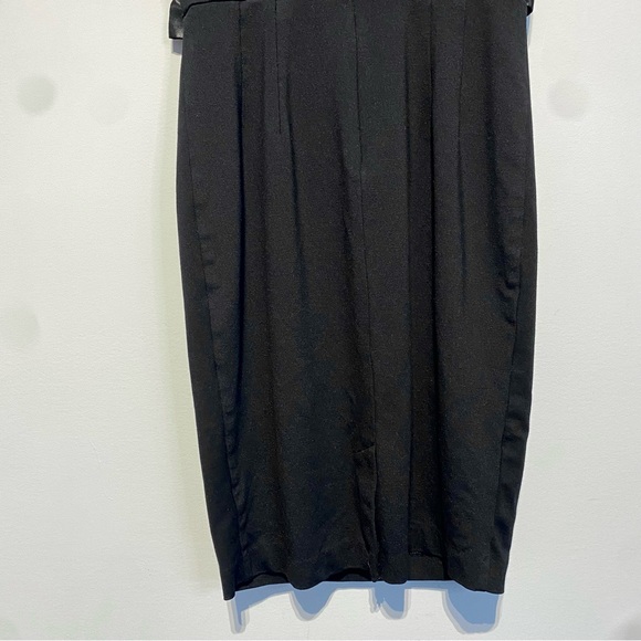 ๐๏ธ 4 for 20$ / Airoldi Bodycon Dress Point de Rome Bow / Black / S - Picture 7 of 11
